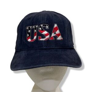 Vintage 90s New Era Team USA SnapBack Hat